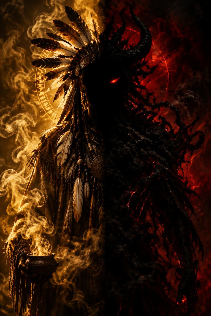 Dhruv Patel: Shaman OR NightMonster ?? key art