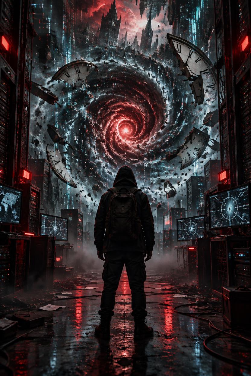 Hacker: Time Traveler Hunted key art